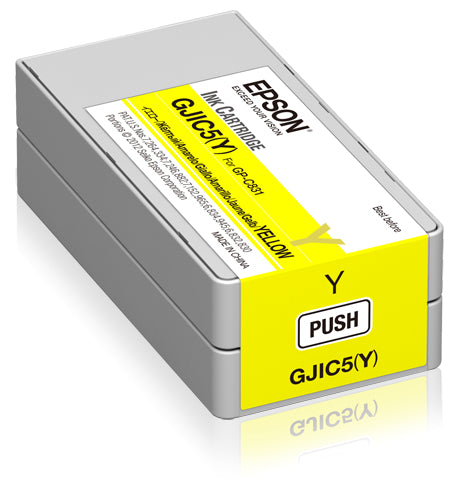 Cartucho EPSON C13S020566 - Amarillo, compatible con  EPSON  GP-C831 Cartucho EPSON C13S020566 - Amarillo, compatible con  EPSON  GP-C831